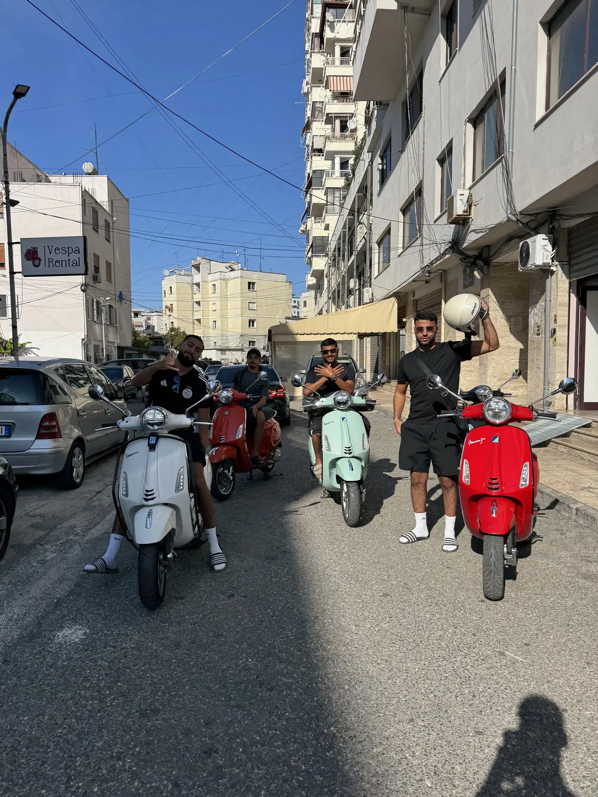 Guided Vespa group tour in Durrës